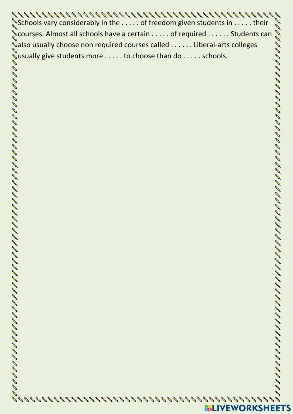 Education. Enrolment.