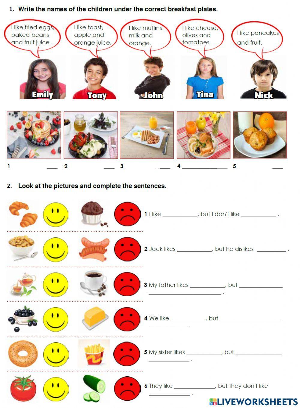 6th Grade Unit 2 - Yummy Breakfast