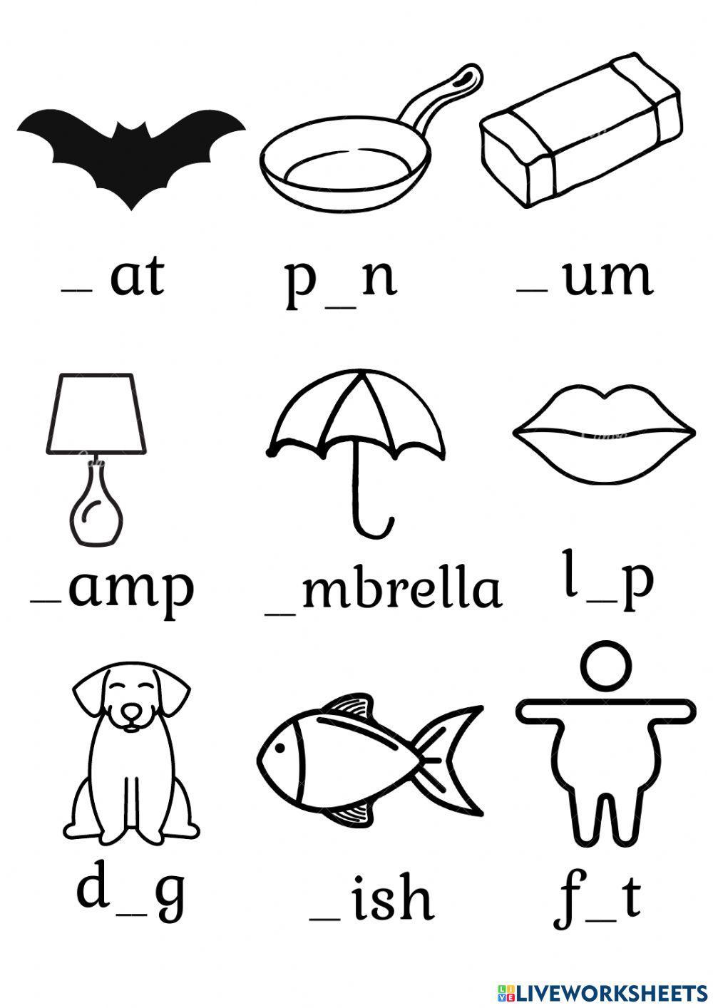 Jolly phonics group 2,3 activities