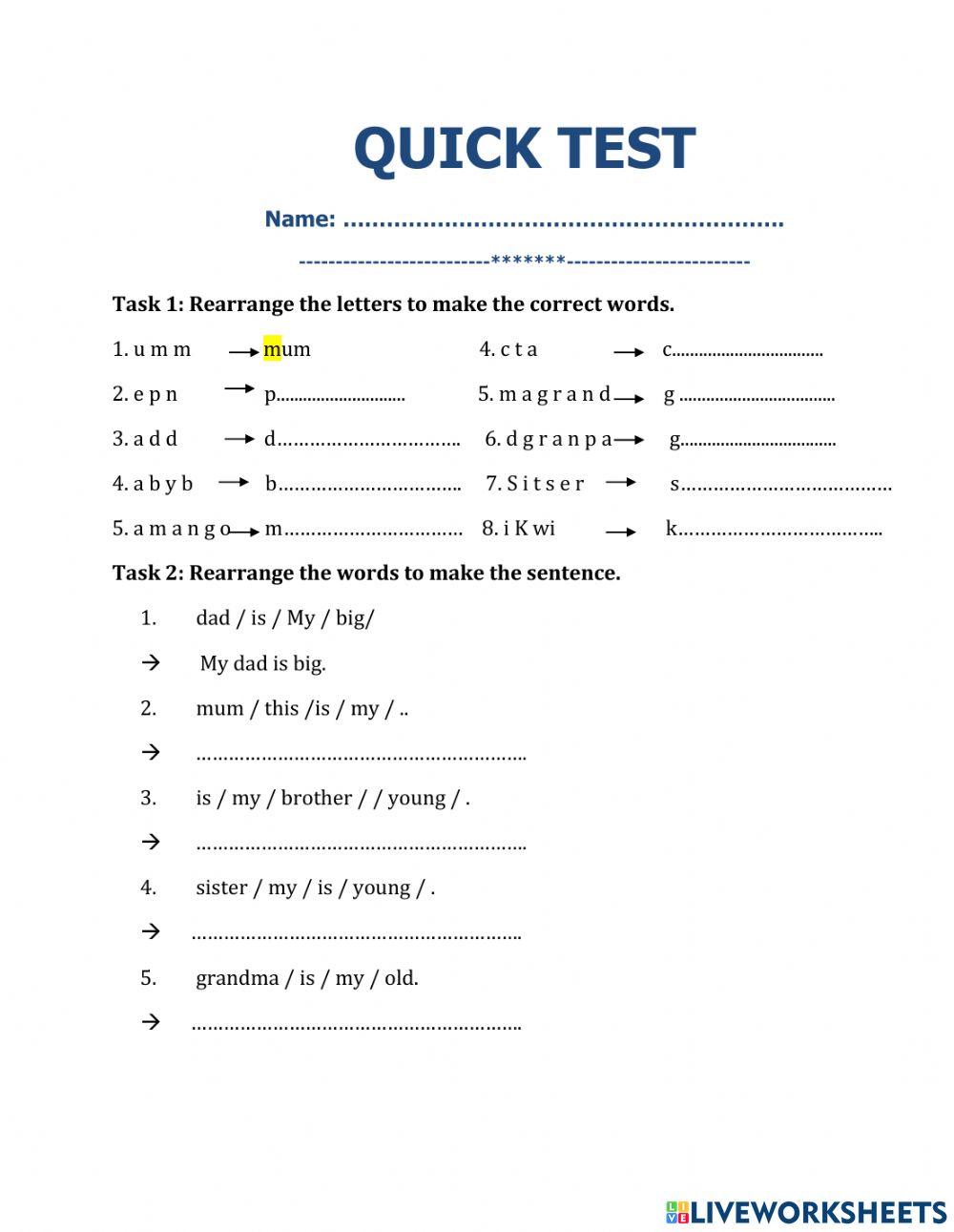 Uni t 1 - Lesson 5 - next move 2