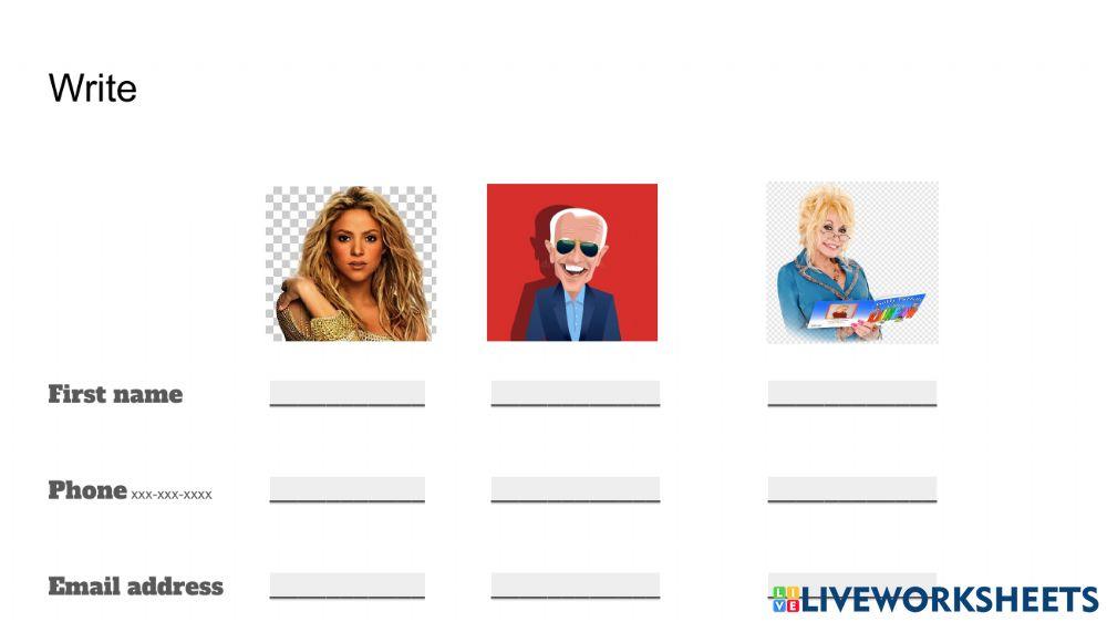 What's your email address?