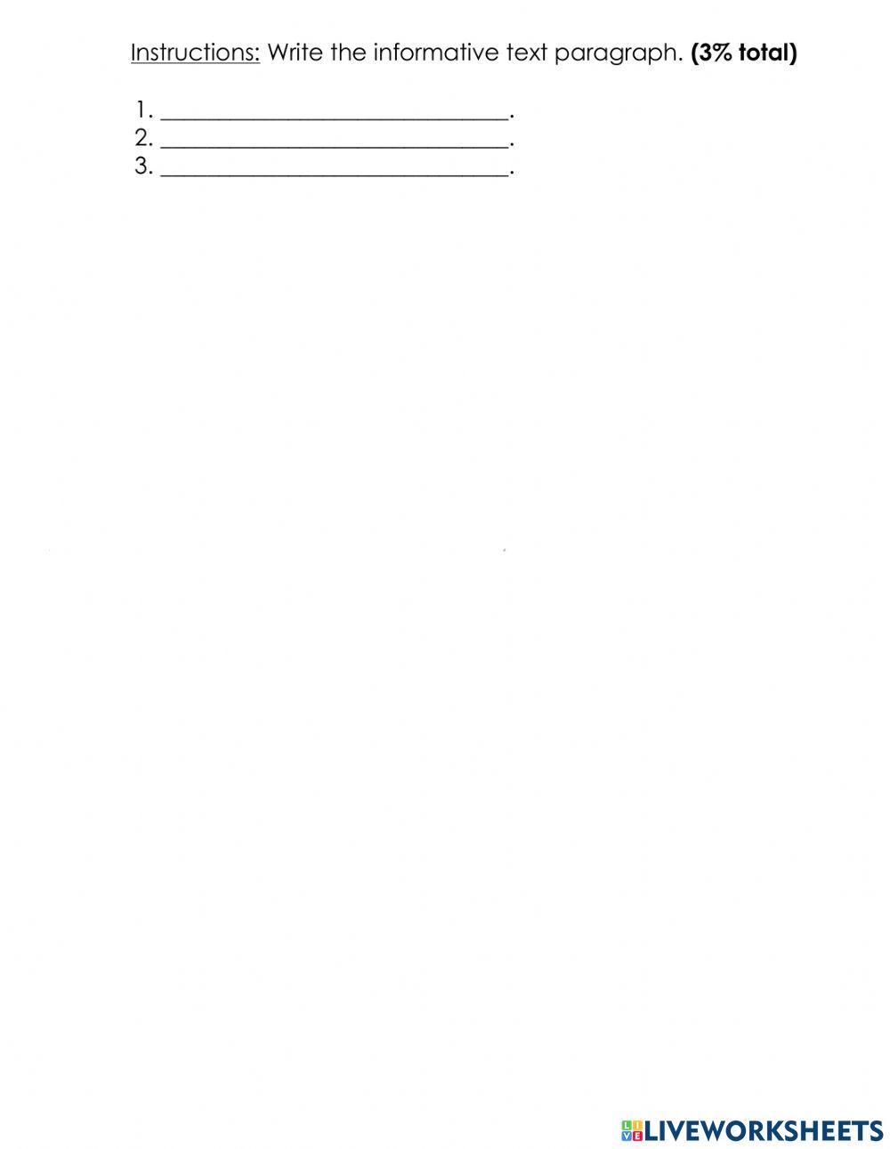 Reading III Partial Midterm