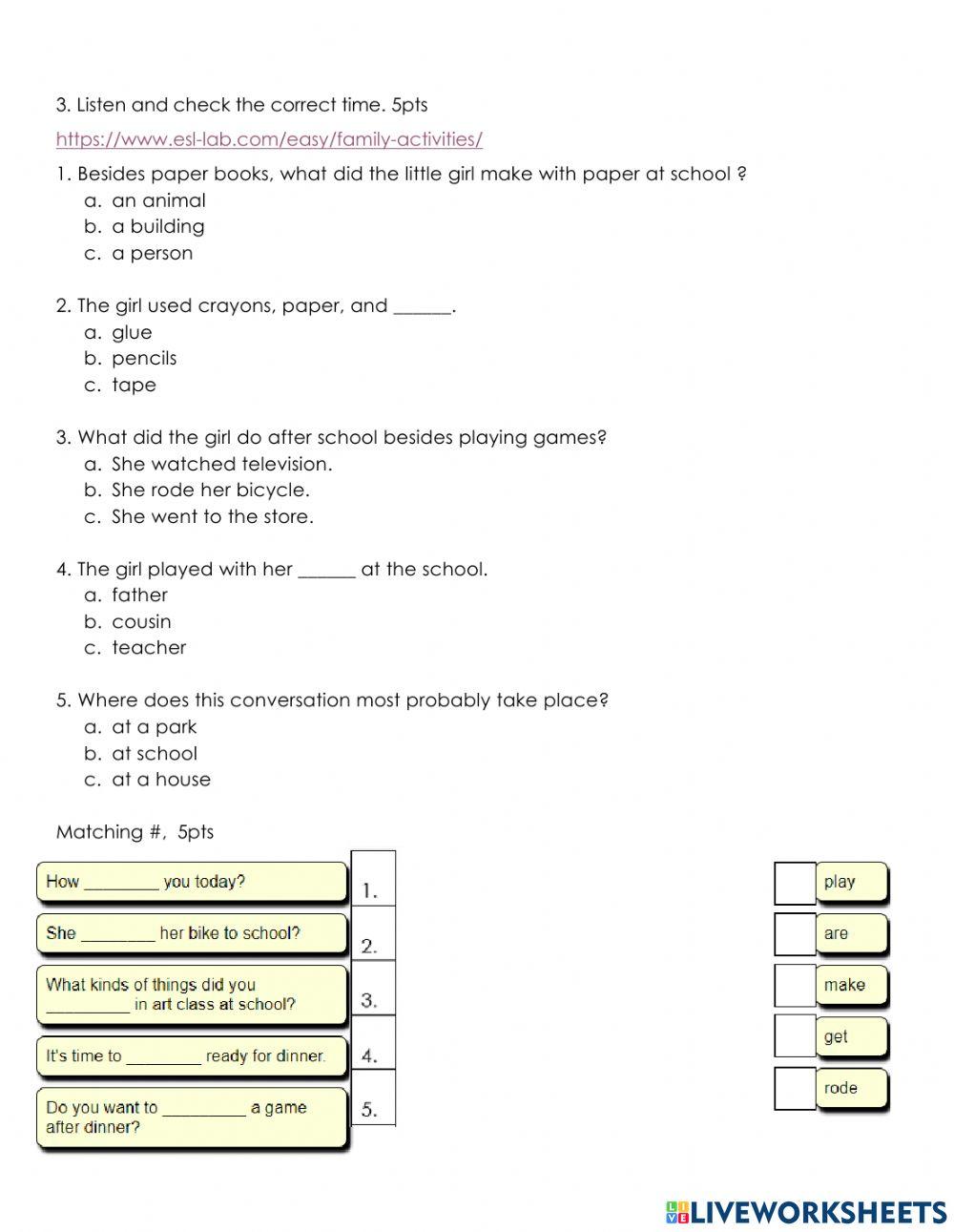A1 general test CUNLIMÓN