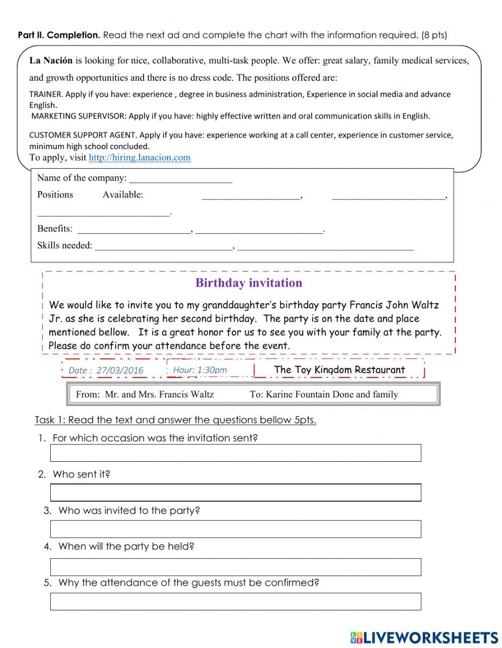 A1 general test CUNLIMÓN