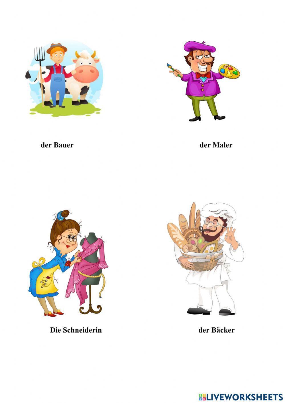 Beruf der verwandten