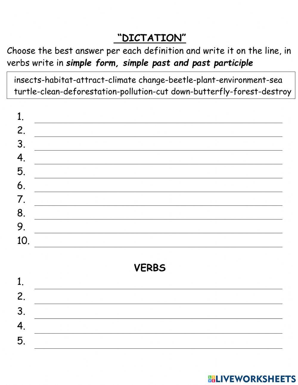 DICTATION JULY 7th  VOC 34