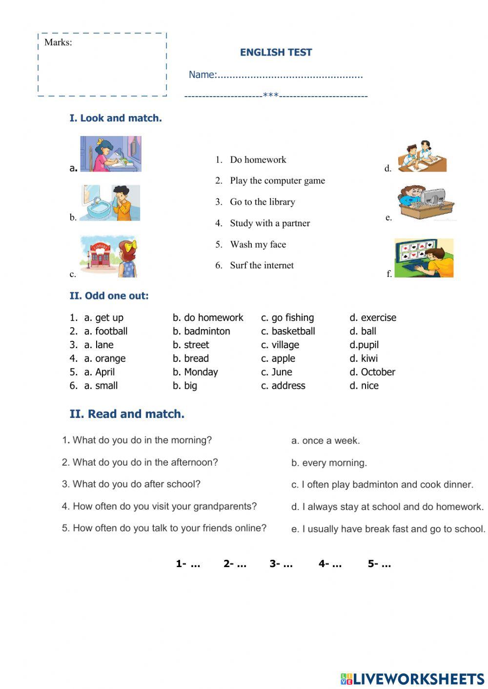 Unit 2 - lesson 2 - english 5