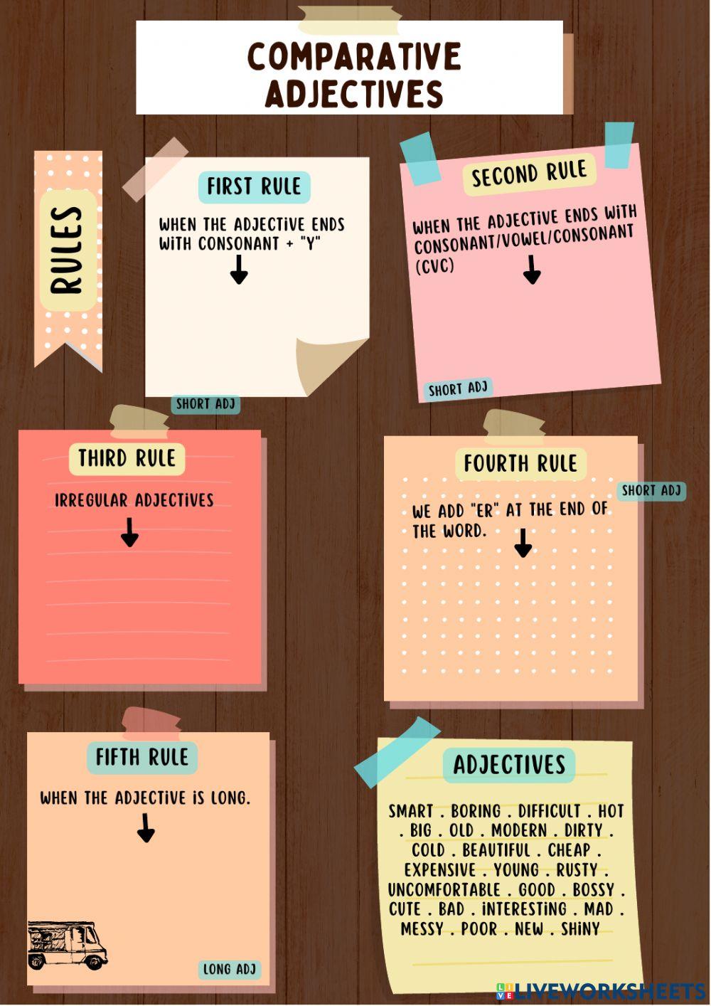 Comparative Adjectives