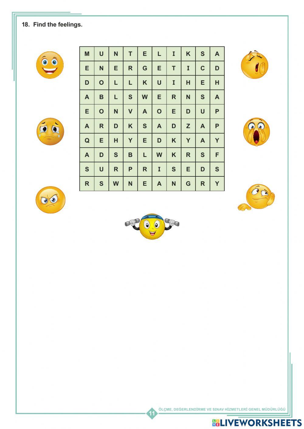 Grade 3 Unit 4 Feelings Study Fascicle