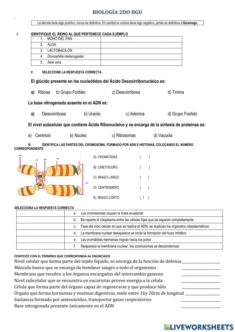 2do Biología Anual