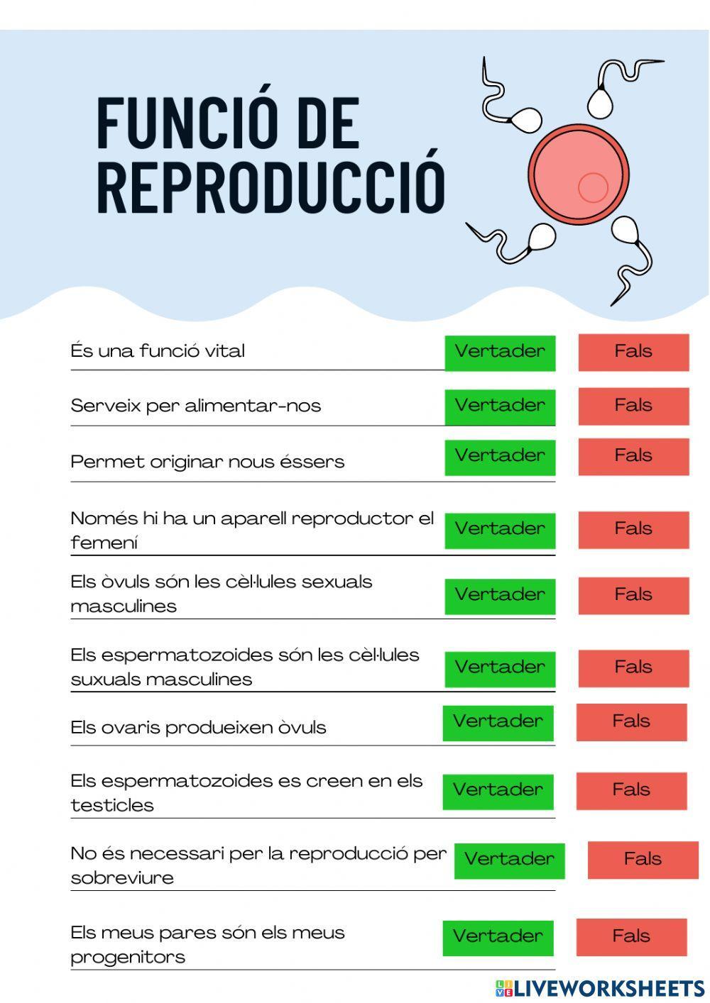 Funció de reproducció