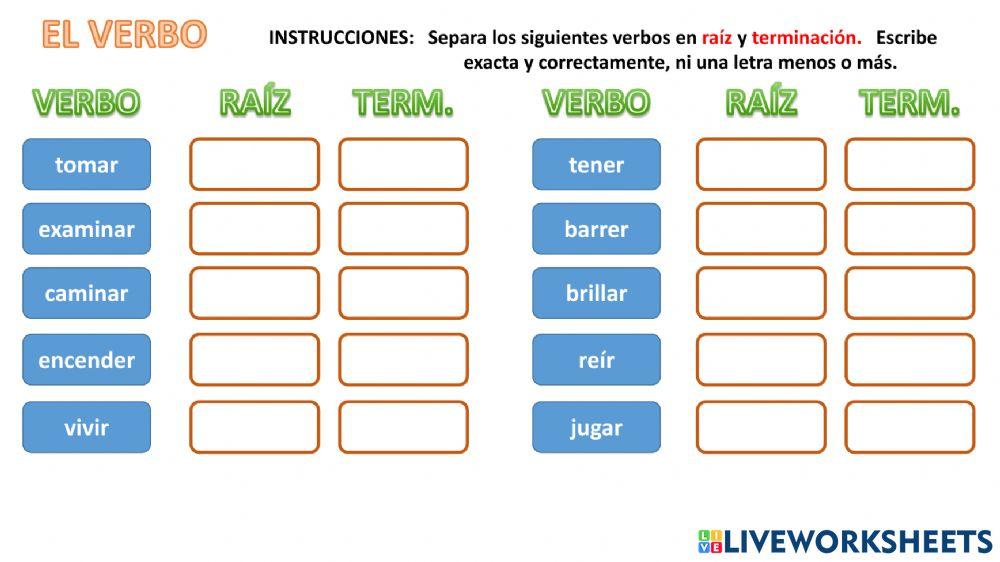 El verbo