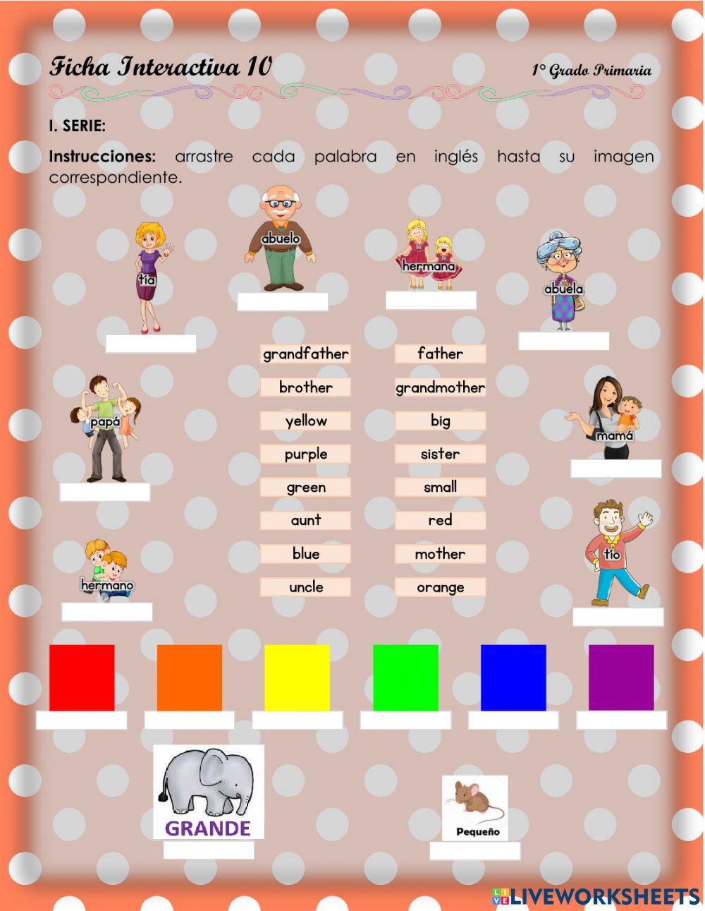 Family and colors - 2.5.1°