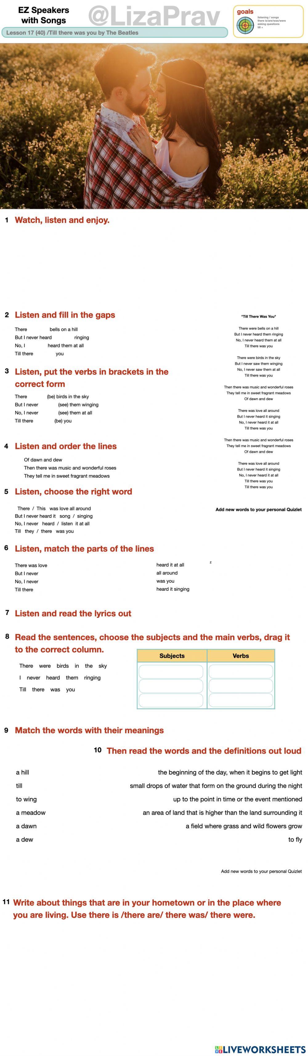 Till There Was You by the Beatles