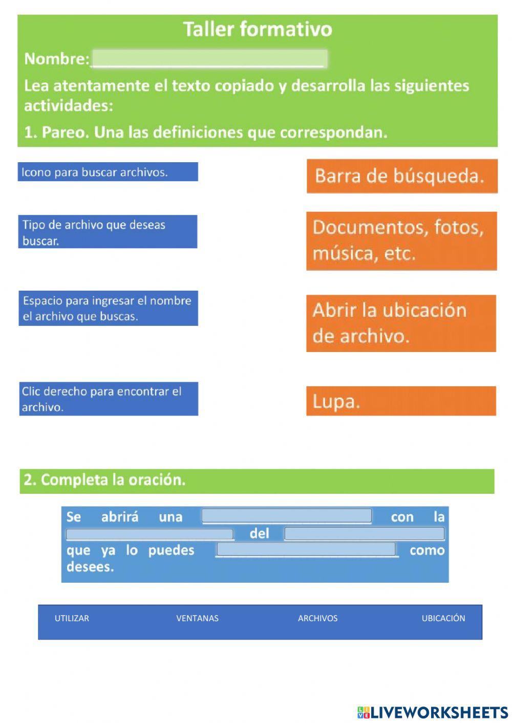 Buscador de archivos