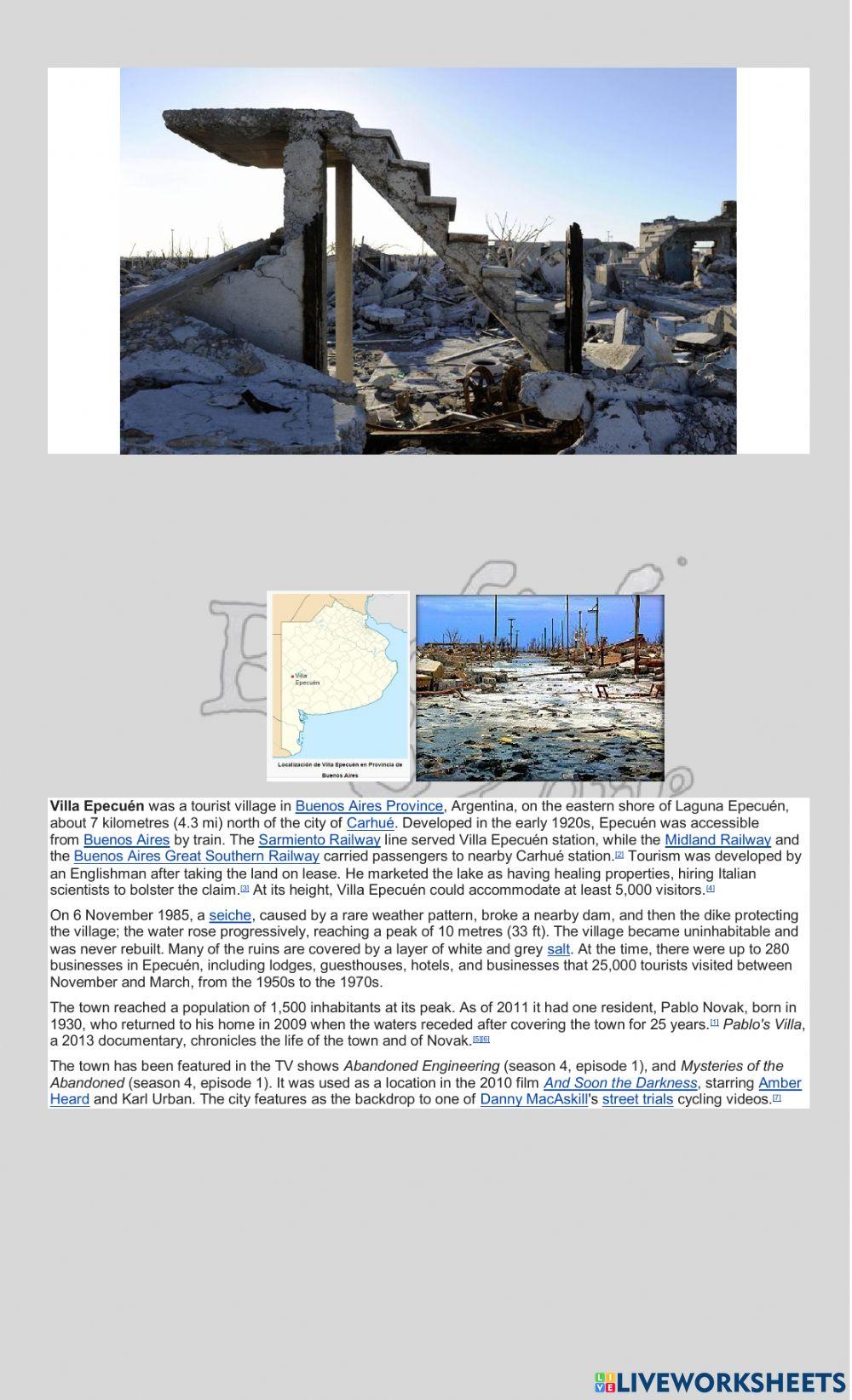 EPECUEN the abandoned city