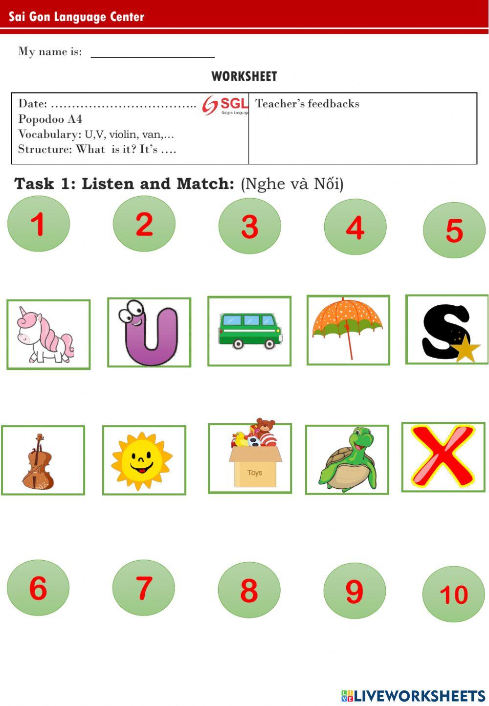 PPD A4 - Review S,T,U,V,W,X