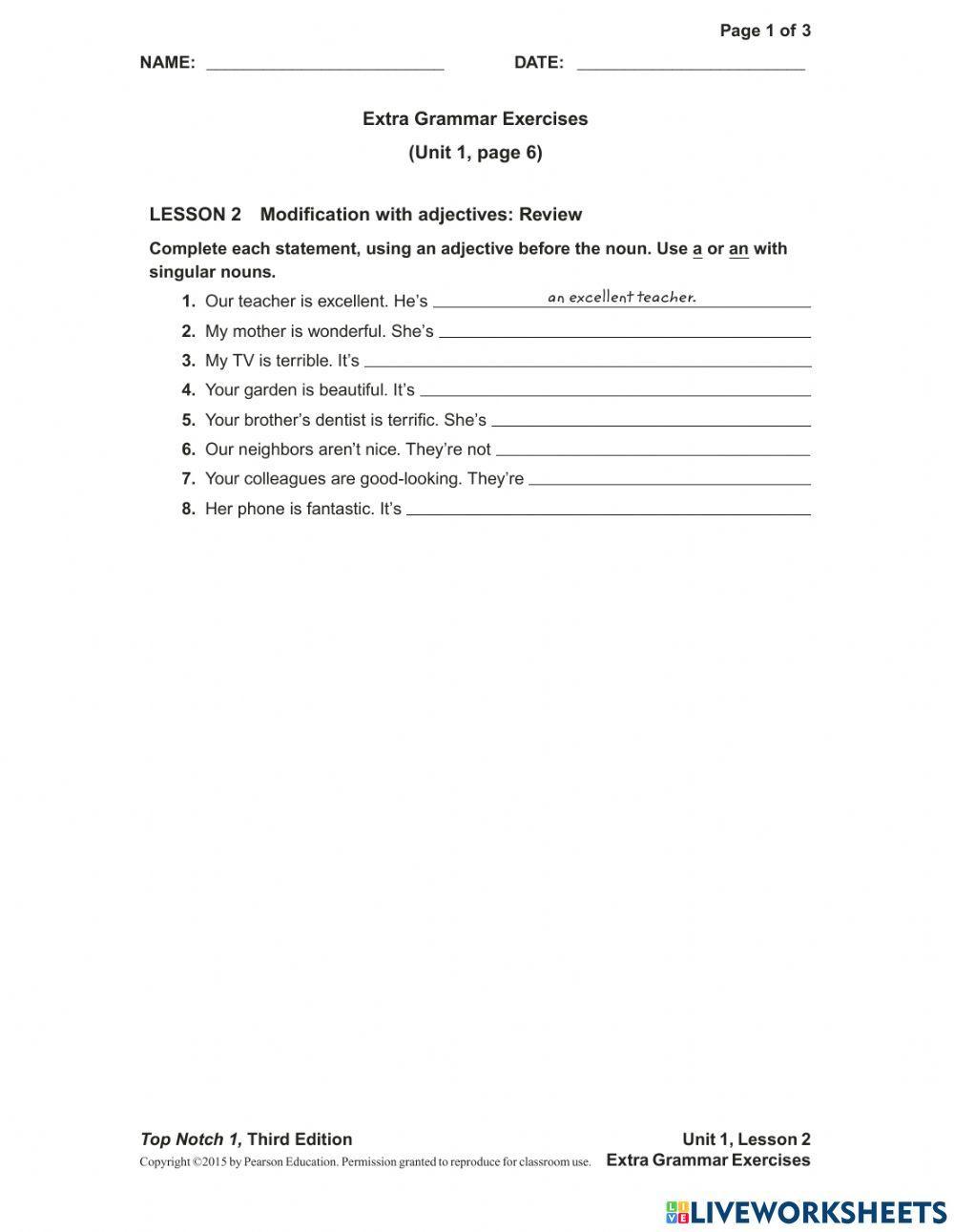 Information Questions with be