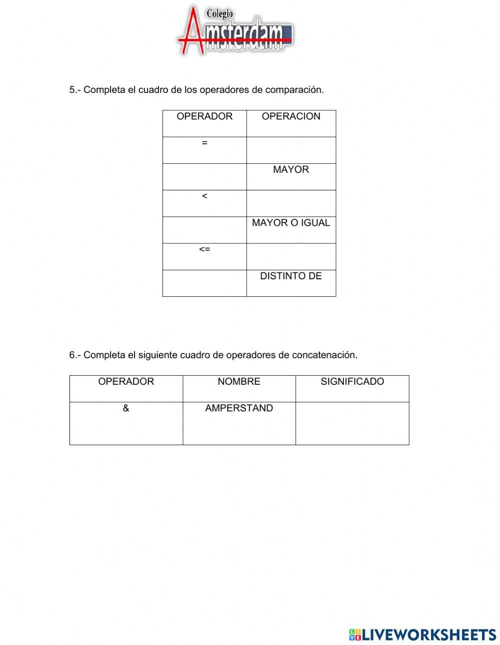Evaluacion secundaria