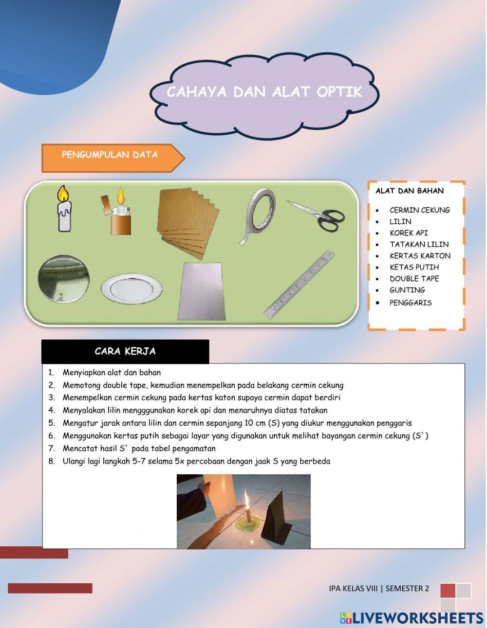 Cahaya dan Alat Opitk