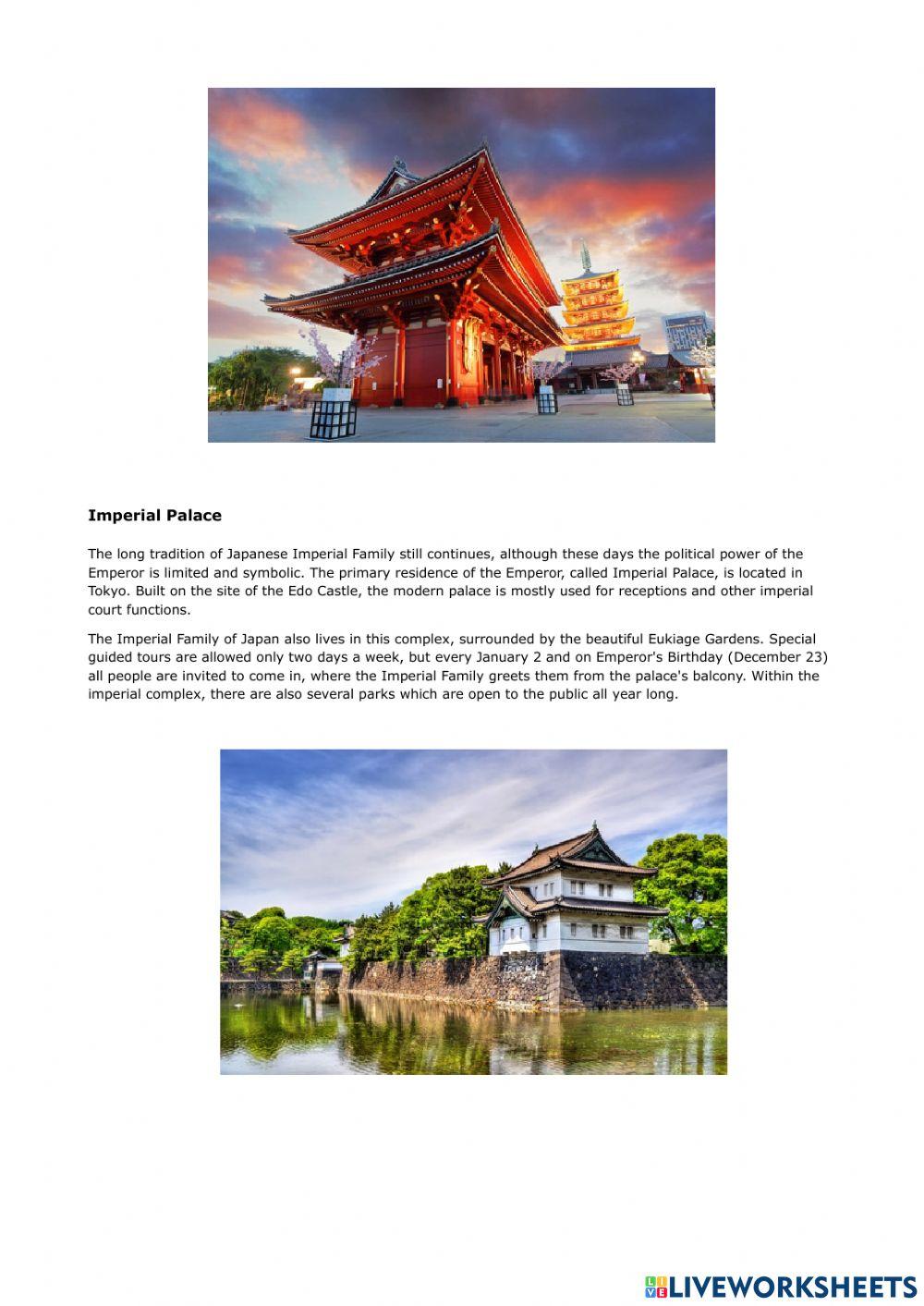 Tokyo - reading B1 - B2