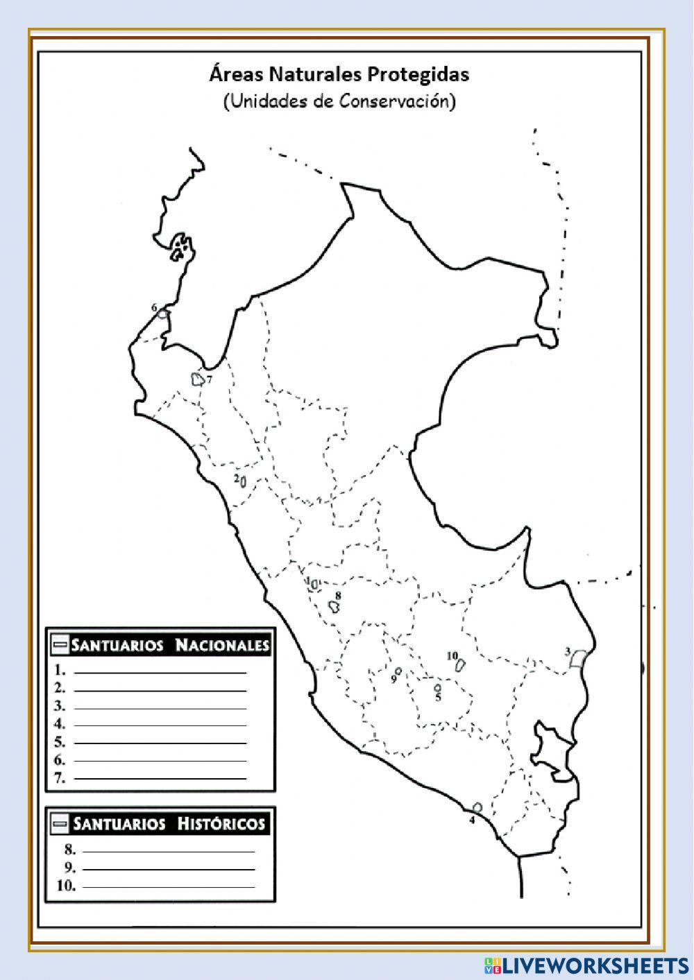 Áreas Naturales  Protegidas 2022