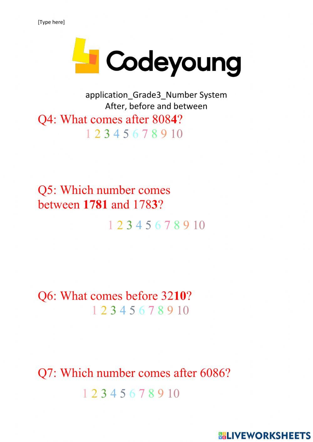 After before between