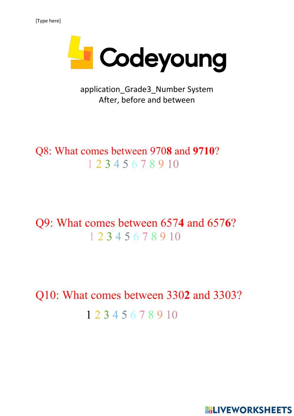 After before between