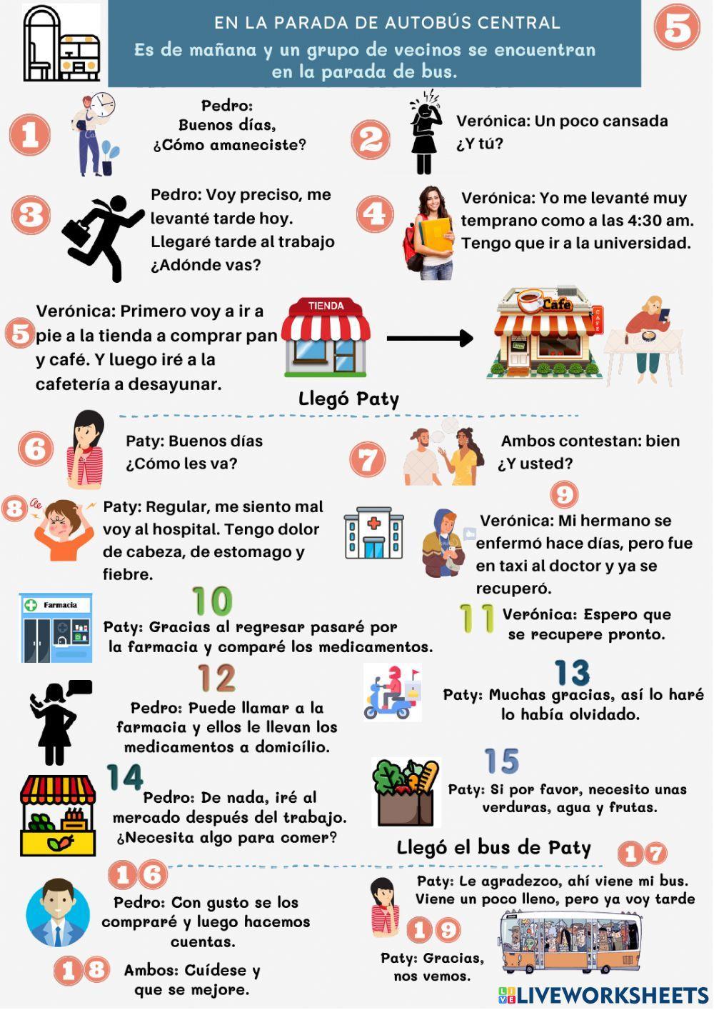 Dar direcciones y lugares