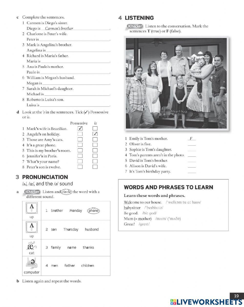 English file beginner U4A