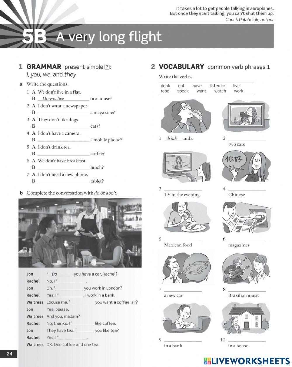 English file beginner U5B