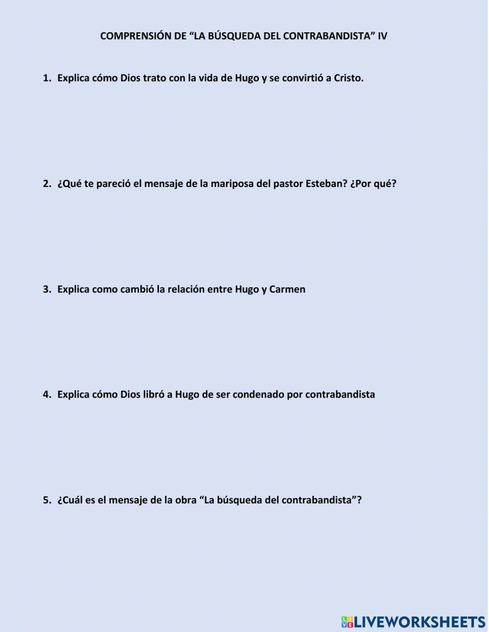 La búsqueda del contrabandista iv