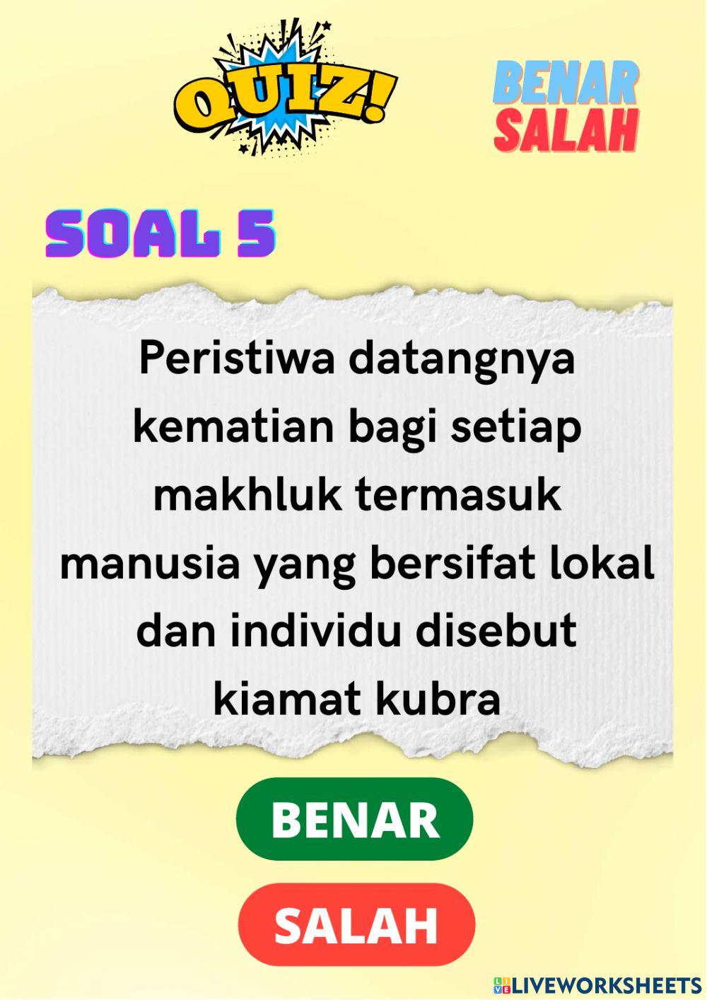 Iman kepada hari akhir