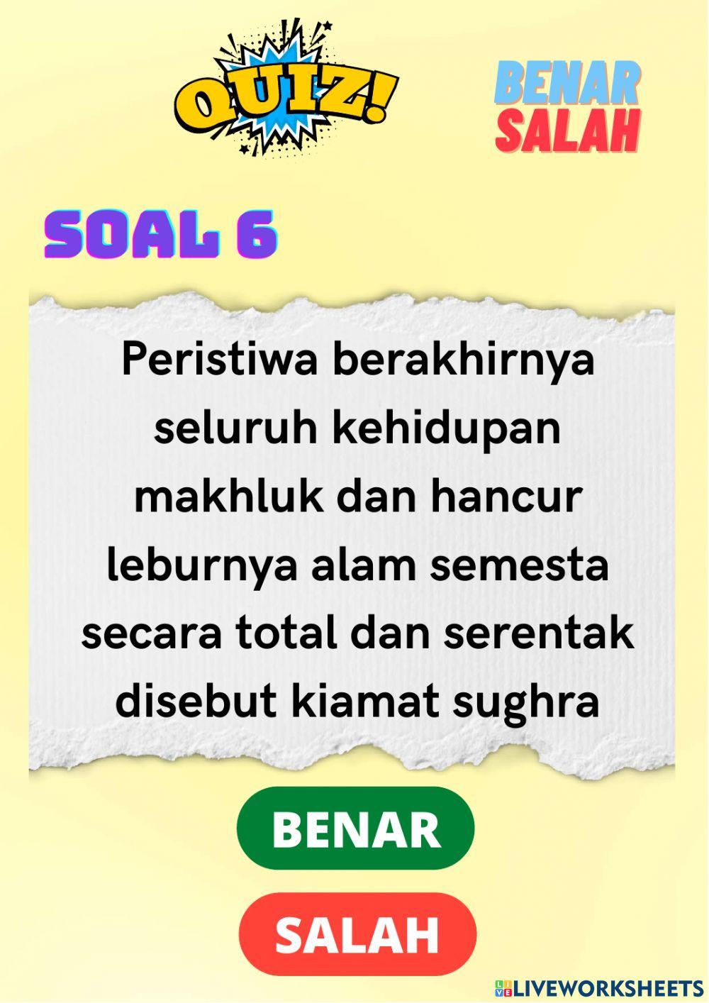 Iman kepada hari akhir