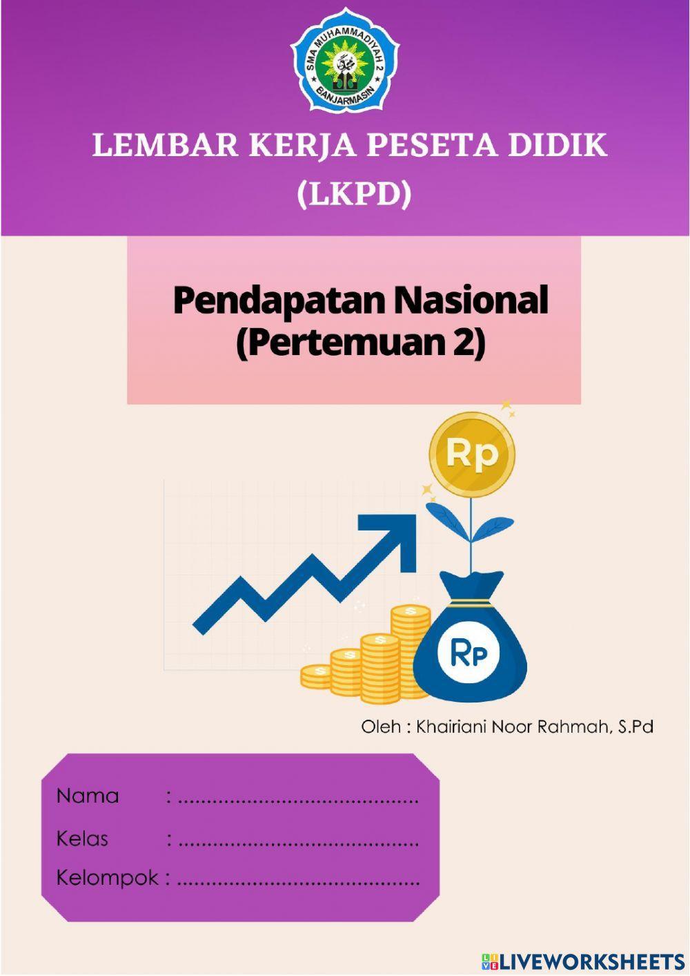 Lkpd per 2 pendapatan nasional