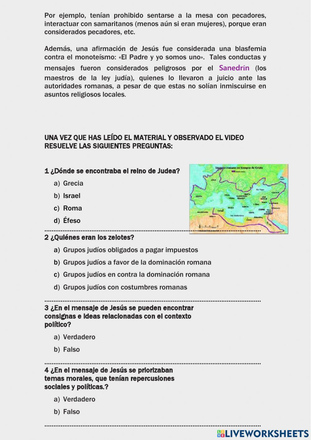 S1 Origen y expansión del cristianismo 2 bgu