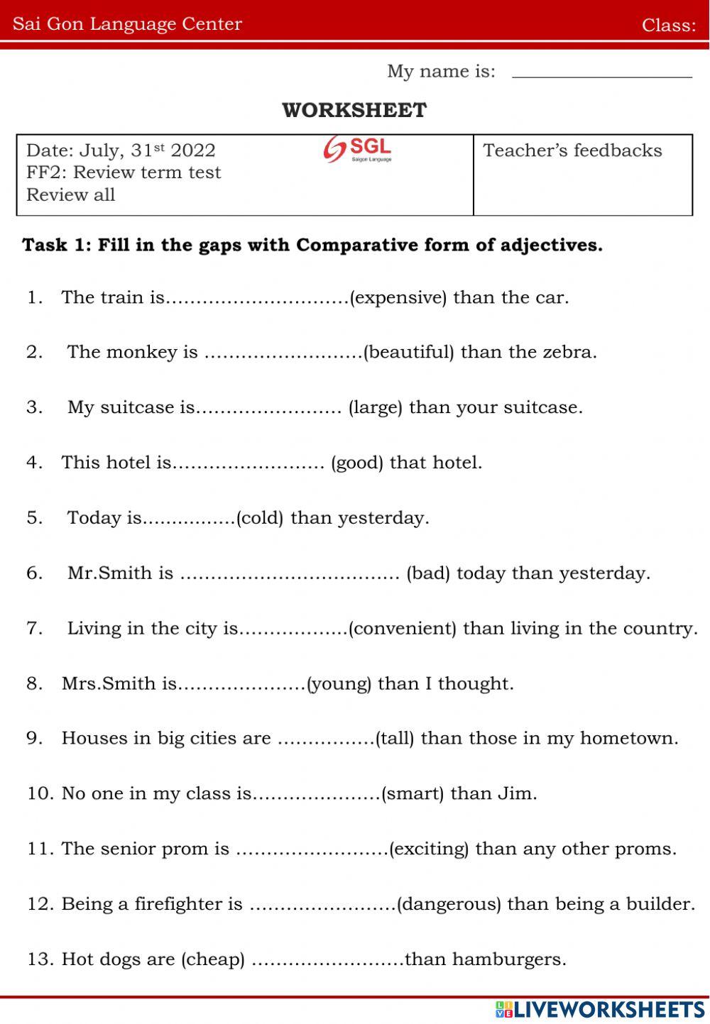 Turnip review term test