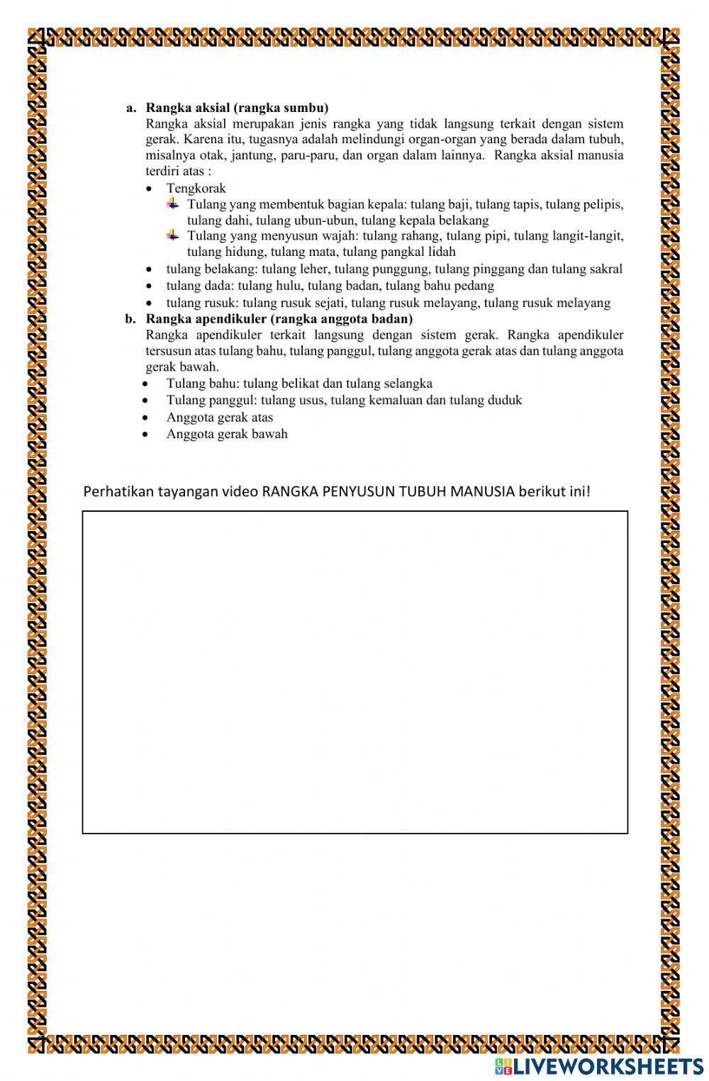 Bab 1 Gerak Benda dan Makhluk Hidup di Lingkungan Sekitar