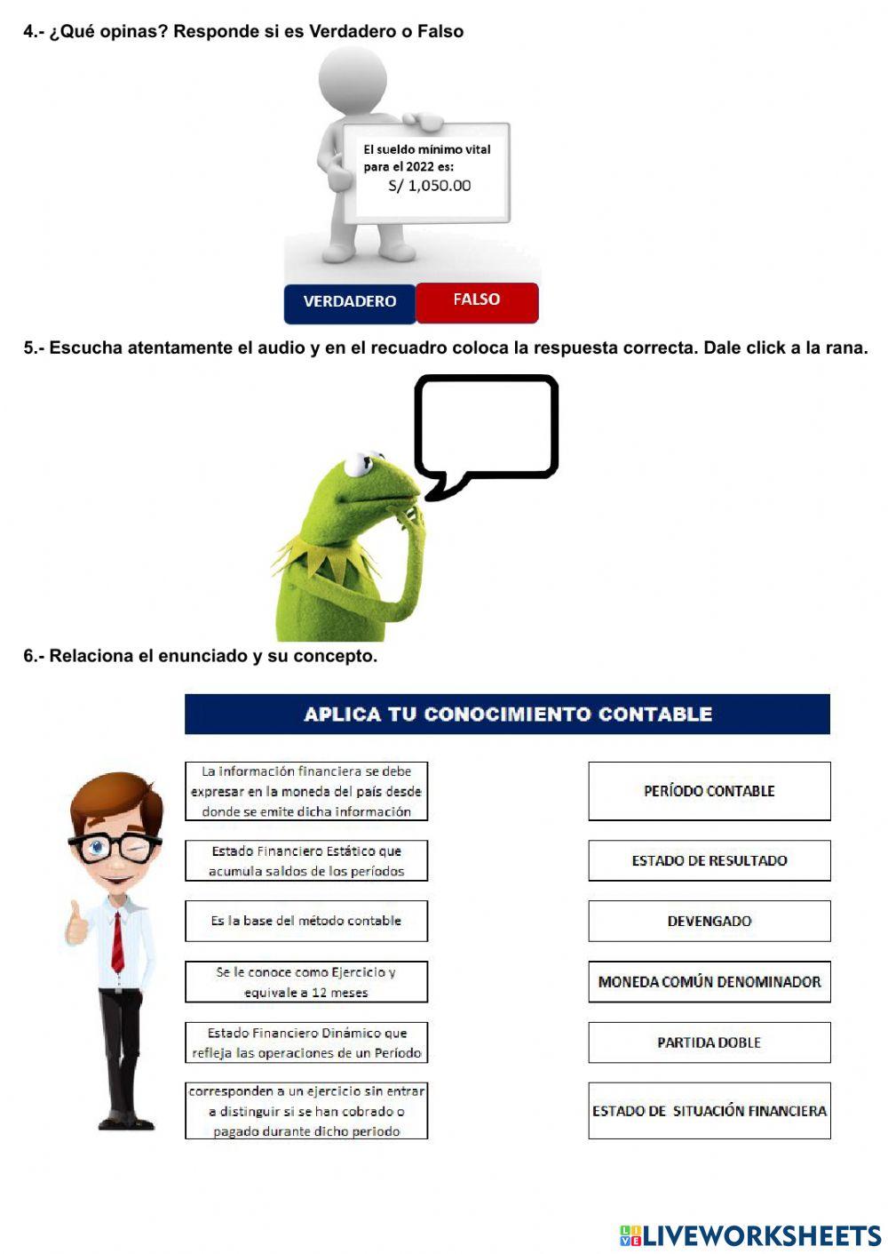 ¿cuánto sabes de contabilidad?