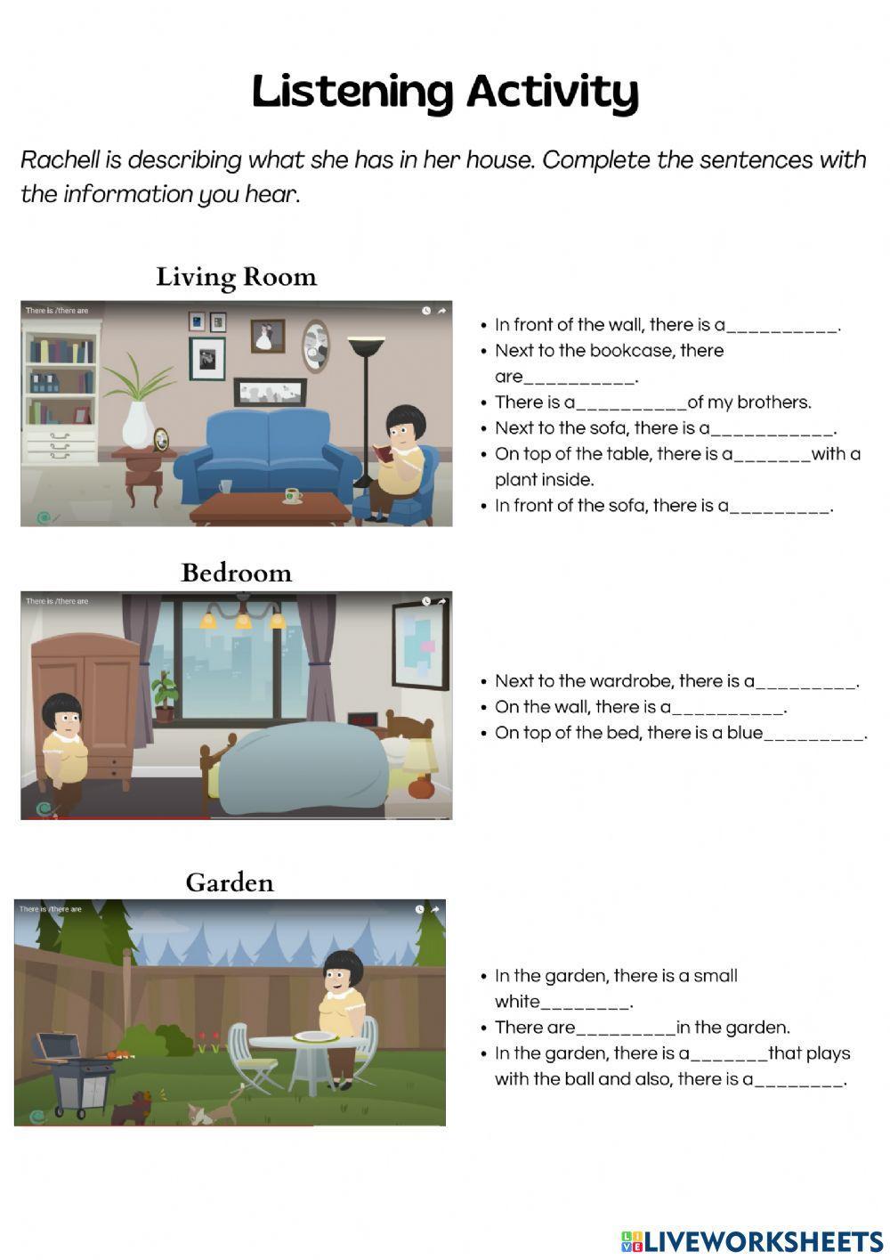 There is and there are