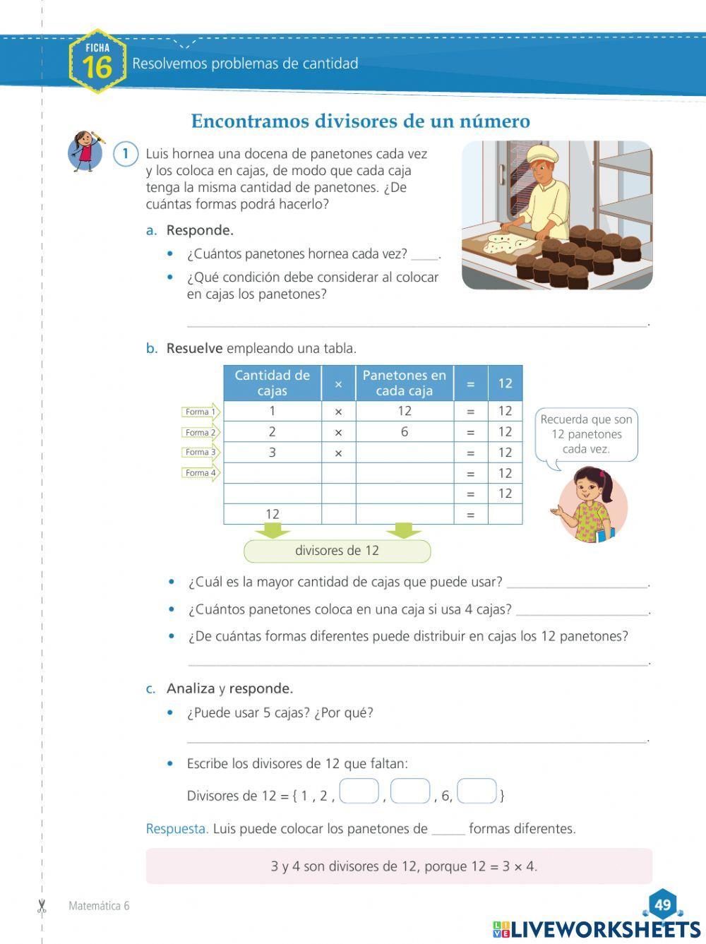 Encontramos divisores de un número