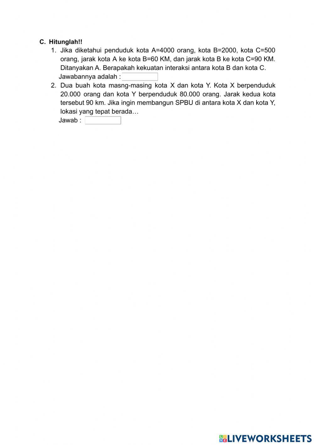 Model gravitasi dan teori interaksi