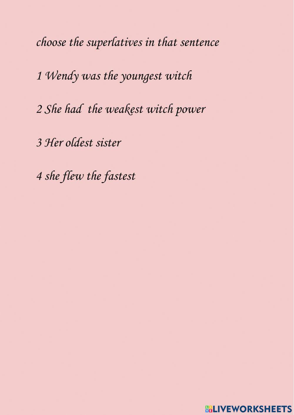 The witch who was afraid of witches