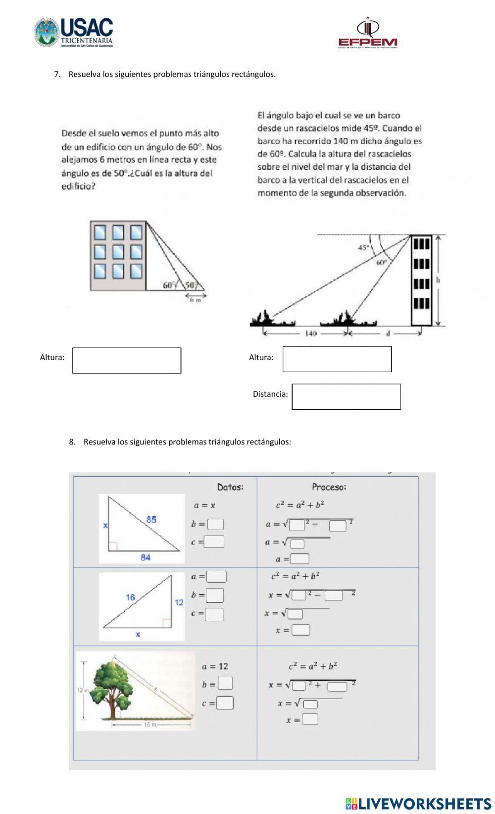 Tarea A trigonometría