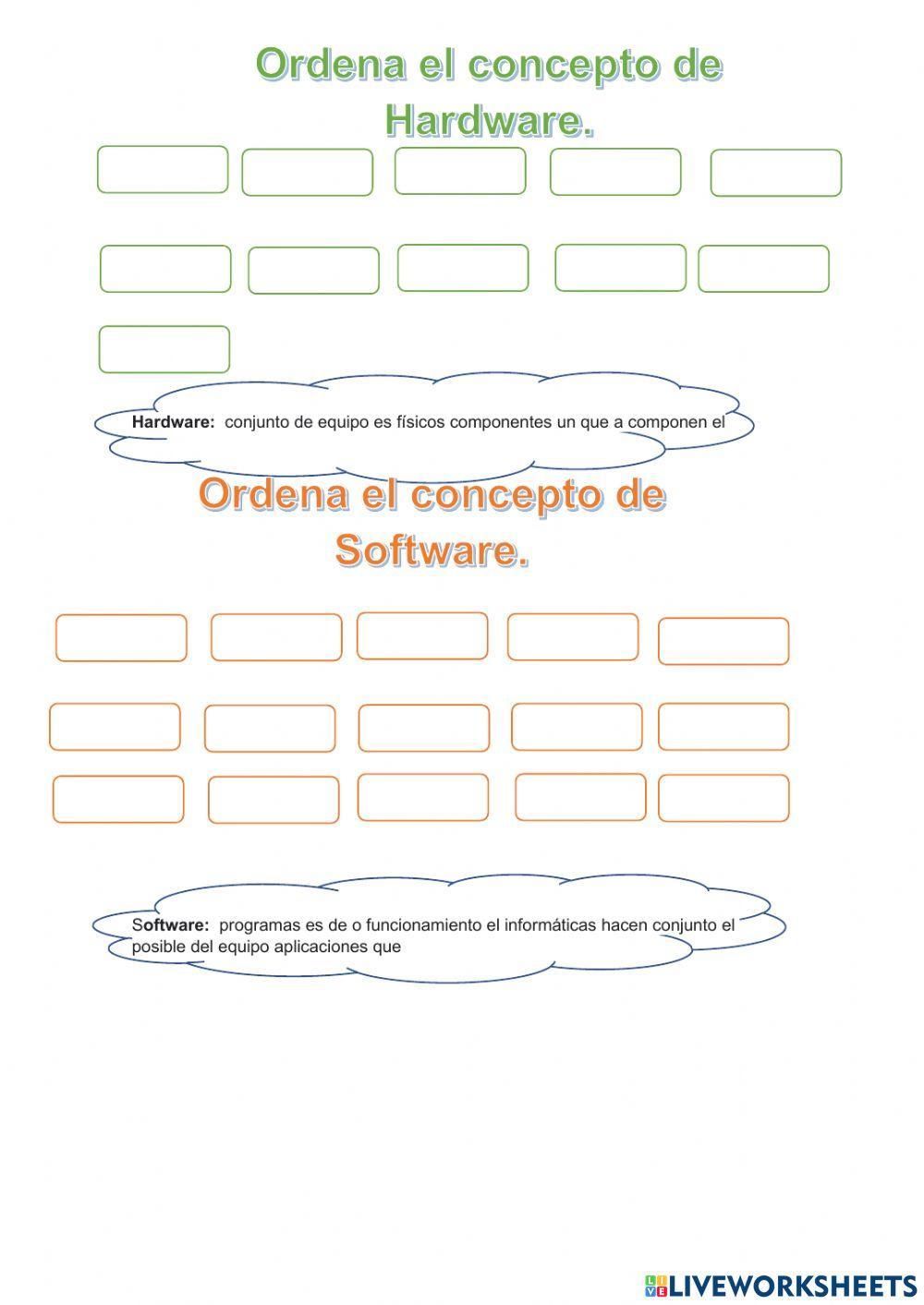 Conceptos de Hardware y Software