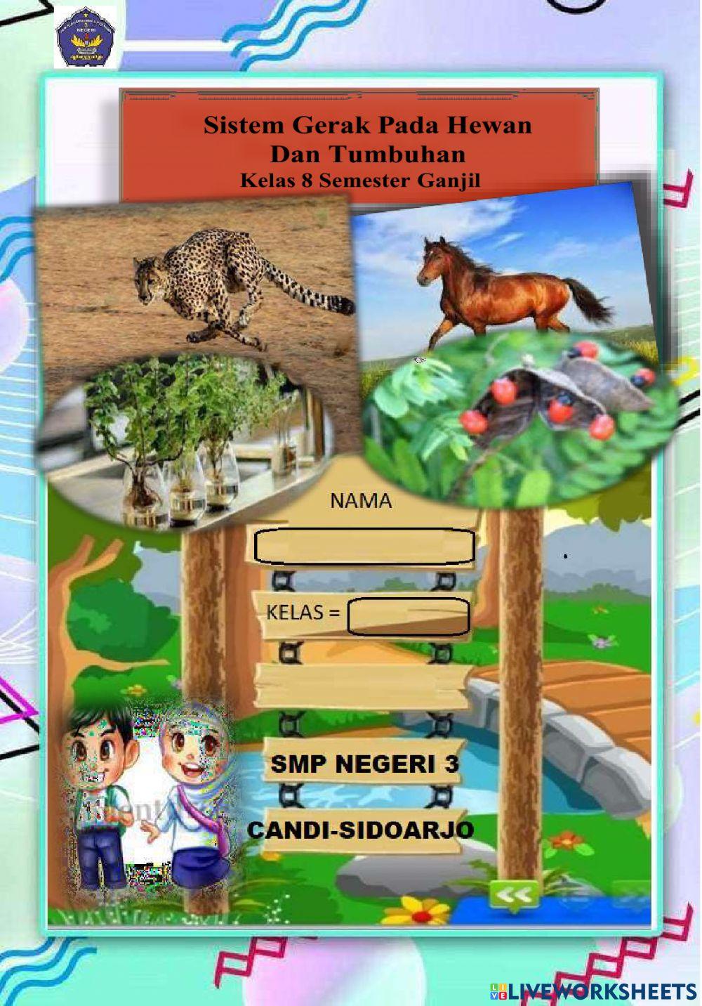 Kd 3.1 lkpd 2 gerak pada tumbuhan dan hewan