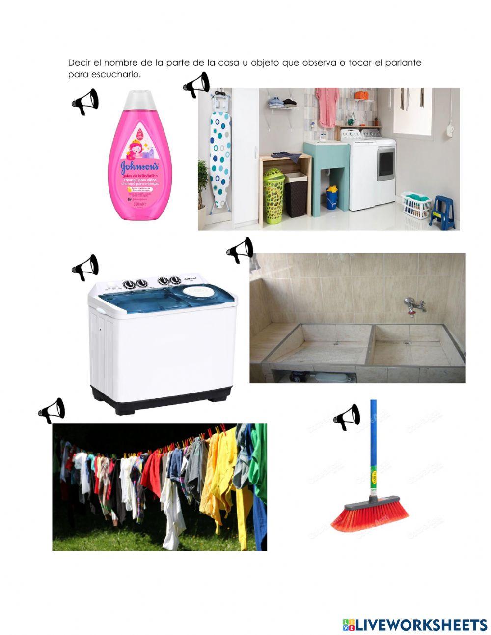 Partes de la casa y objetos