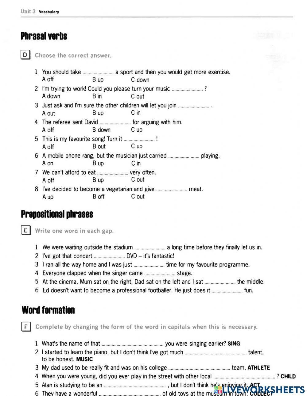 B1, destination. unit 3