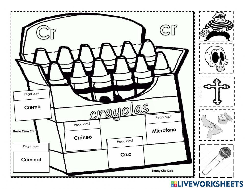 Palabras con cr y cl