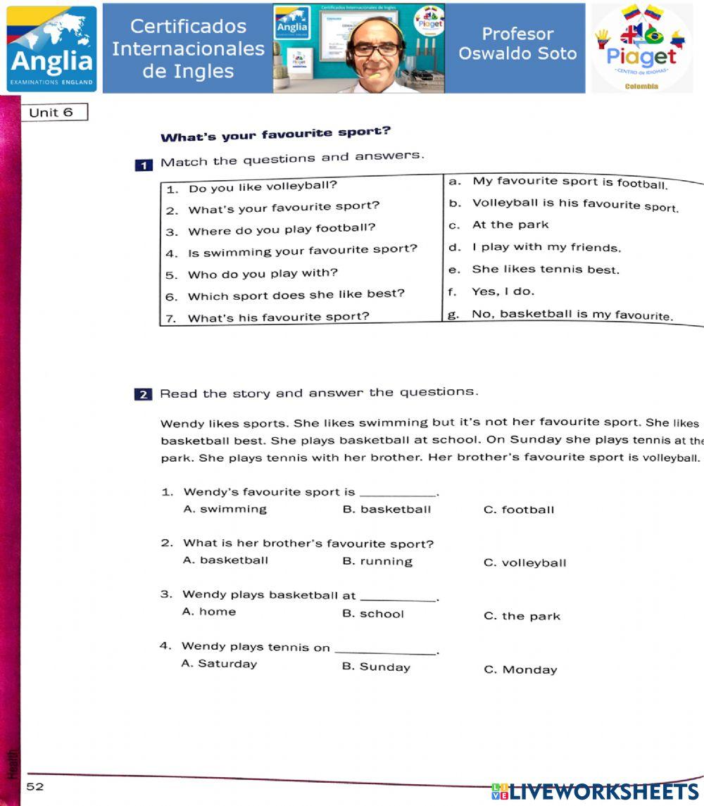 Step to junior page 52